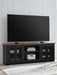 Wildenauer 76" TV Stand with Electric Fireplace - Visions in Furniture (La Mirada, CA)