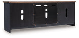 Wildenauer 76" TV Stand with Electric Fireplace - Visions in Furniture (La Mirada, CA)
