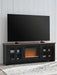 Wildenauer 76" TV Stand with Electric Fireplace - Visions in Furniture (La Mirada, CA)