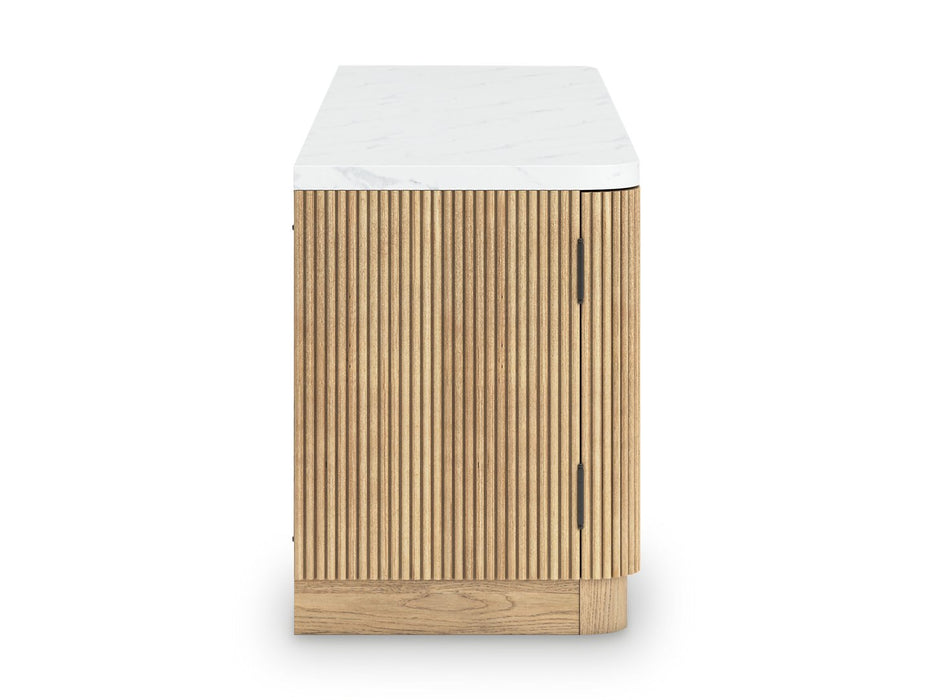 Camdill 80" TV Stand with Electric Fireplace - Visions in Furniture (La Mirada, CA)