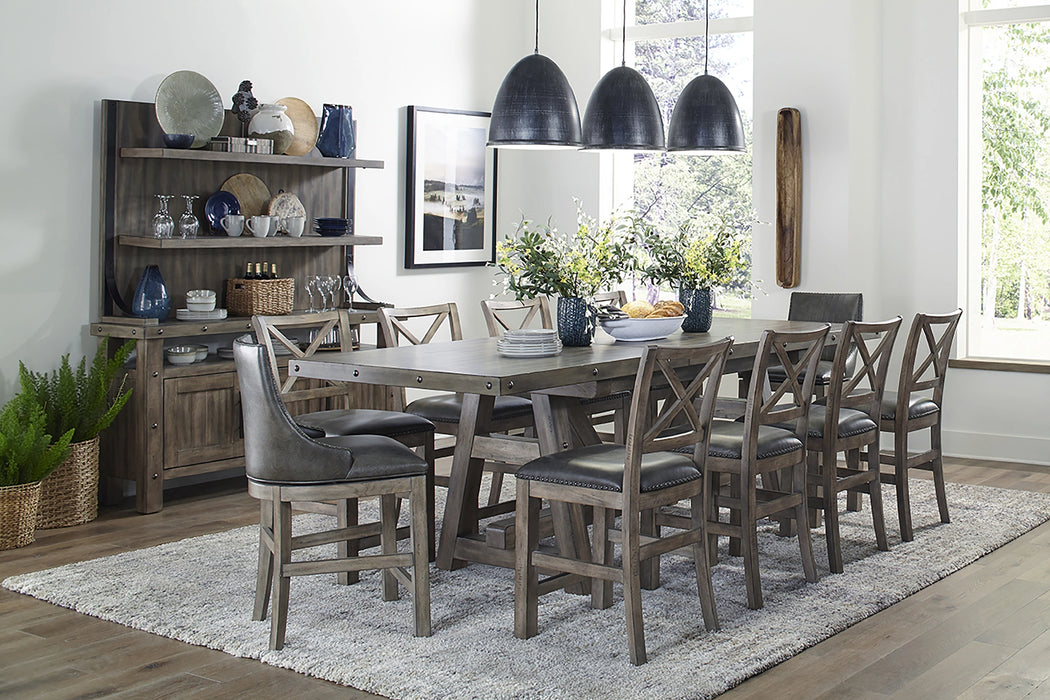 Parker House Lodge Dining Counter Height Extendable Dining Table