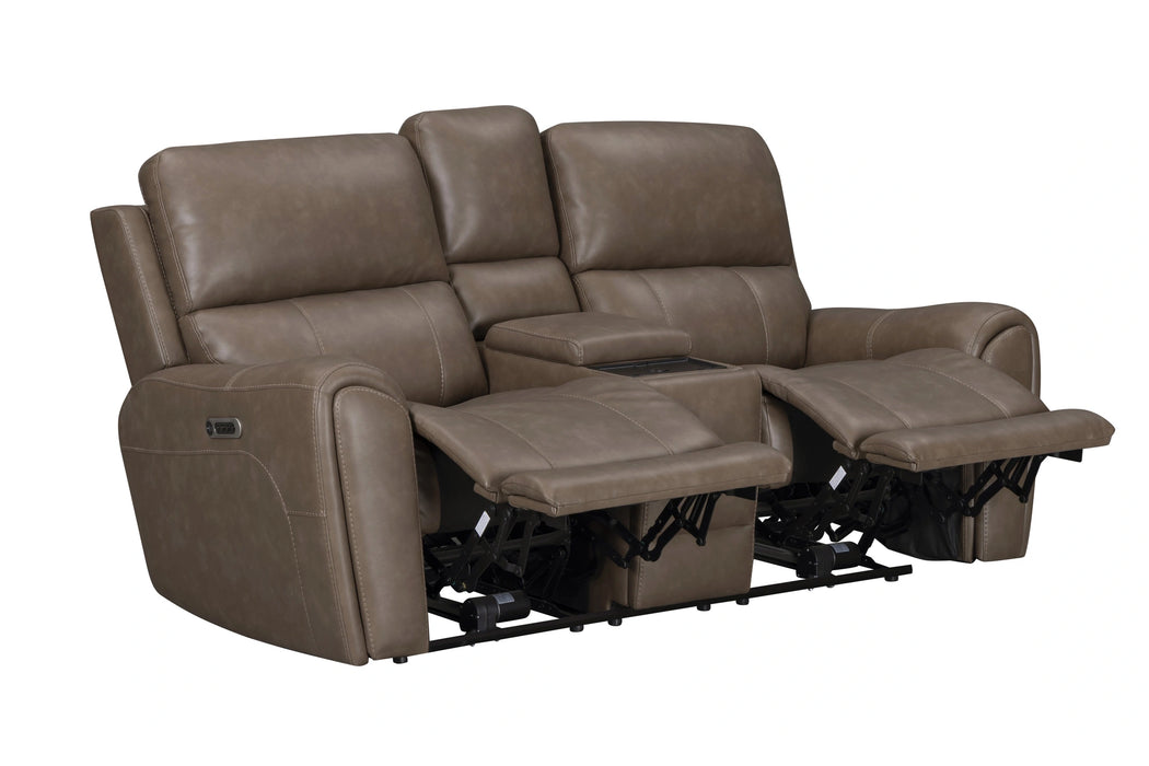 Parker Living Hancock Zero Gravity Power Reclining Console Loveseat P3