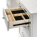 Valentino Dressing Table-White