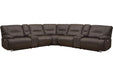 Parker Living Spartacus 7 Piece Modular Power Reclining Sectional with Power Adjustable Headrests