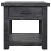 Parker House Durango End Table in Rustic Dark Pine