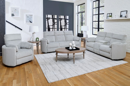 Parker Living Radius - Mega Grey Power Reclining Sofa Loveseat and Recliner