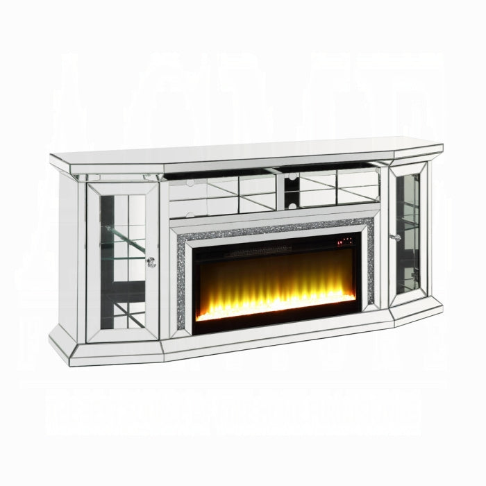 Noralie TV Stand With Fireplace and Led - Visions in Furniture (La Mirada, CA)