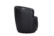 Parker Living Barolo 100% Italian Leather Swivel Club Chair Two Pack