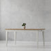 Parker House Americana Modern Dining Rectangular Extendable Dining Table with 6 Upholstered Dining Chairs