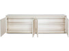 AICO Furniture London Place Media Cabinet in Creamy Pearl - Visions in Furniture (La Mirada, CA)