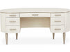 AICO Furniture London Place Desk in Creamy Pearl - Visions in Furniture (La Mirada, CA)