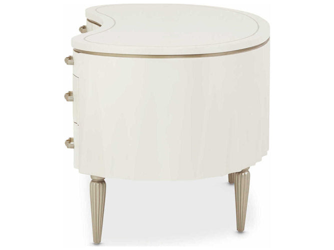 AICO Furniture London Place Desk in Creamy Pearl - Visions in Furniture (La Mirada, CA)