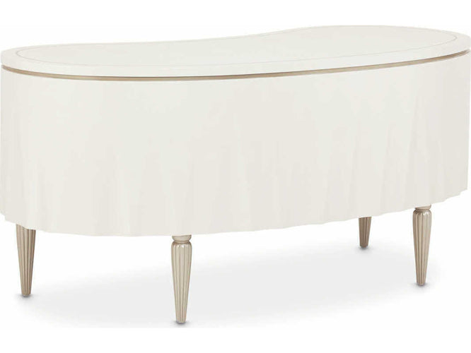 AICO Furniture London Place Desk in Creamy Pearl - Visions in Furniture (La Mirada, CA)