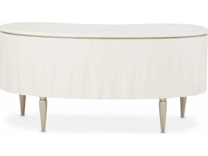 AICO Furniture London Place Desk in Creamy Pearl - Visions in Furniture (La Mirada, CA)