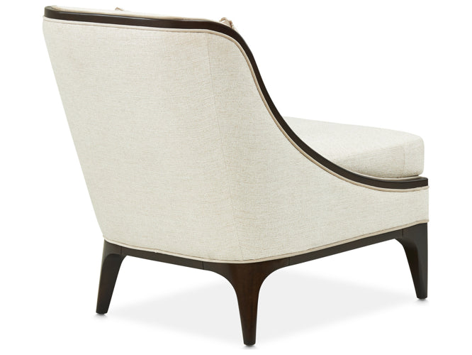 AICO Paris Chic Chair Cremini in Espresso - Visions in Furniture (La Mirada, CA)