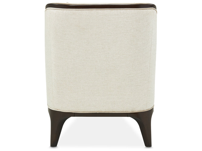 AICO Paris Chic Chair Cremini in Espresso - Visions in Furniture (La Mirada, CA)