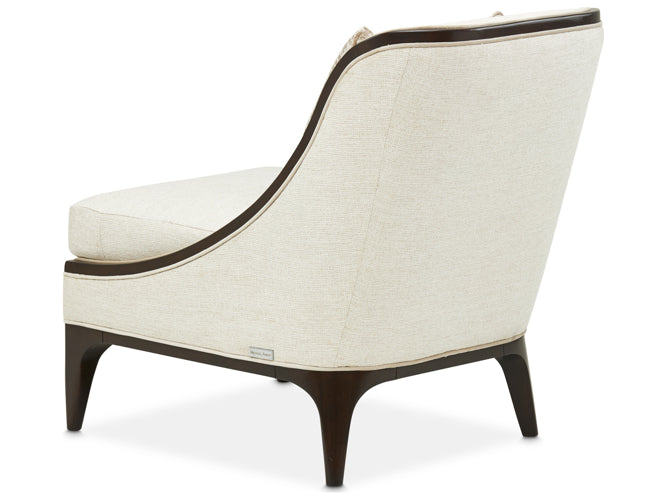 AICO Paris Chic Chair Cremini in Espresso - Visions in Furniture (La Mirada, CA)