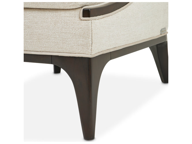 AICO Paris Chic Chair Cremini in Espresso - Visions in Furniture (La Mirada, CA)