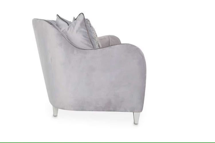 AICO Furniture Roxbury Park Sofa in Slate - Visions in Furniture (La Mirada, CA)