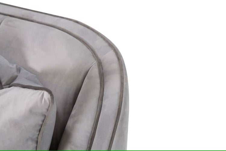 AICO Furniture Roxbury Park Sofa in Slate - Visions in Furniture (La Mirada, CA)