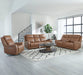 Parker Living Haywood - Butternut Power Reclining Sofa Loveseat and Recliner