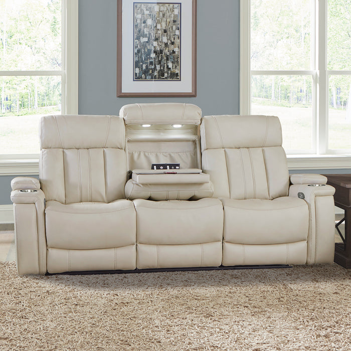 Parker Living Royce - Fantom Ivory Power Reclining Sofa and Loveseat