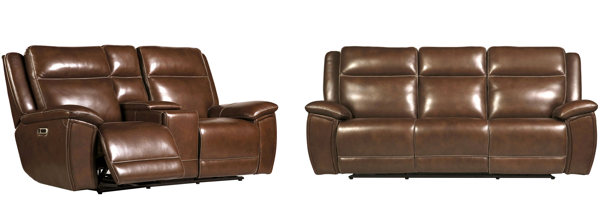 Parker Living Jameson - Hickory Power Reclining Zero Gravity Sofa and Loveseat