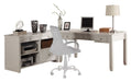 Parker House Boca L Shape Desk with Credenza
