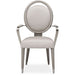 AICO Eclipse Arm Chair (Set of 2) in Moonlight - Visions in Furniture (La Mirada, CA)