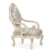 AICO Lavelle Oval Back Wood Chair Mystic in Classic Pearl - Visions in Furniture (La Mirada, CA)