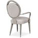 AICO Eclipse Arm Chair (Set of 2) in Moonlight - Visions in Furniture (La Mirada, CA)