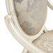 AICO Lavelle Oval Back Wood Chair Mystic in Classic Pearl - Visions in Furniture (La Mirada, CA)