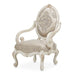 AICO Lavelle Oval Back Wood Chair Mystic in Classic Pearl - Visions in Furniture (La Mirada, CA)