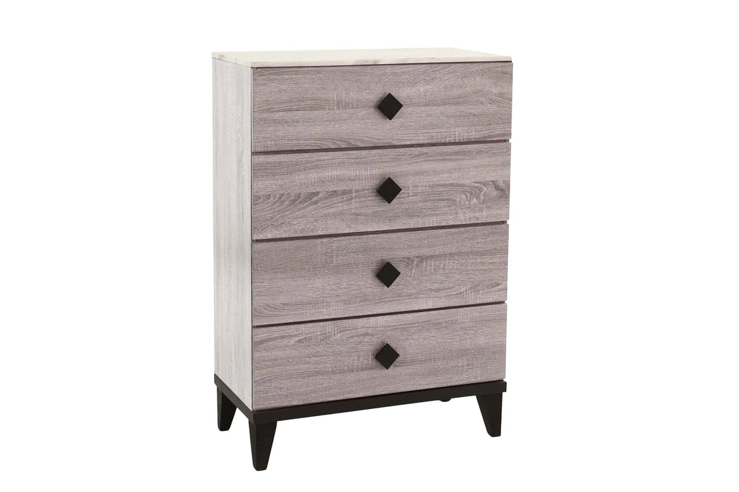 Liihfd Chest in Foil Cream