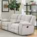 Parker Living Buster - Opal Taupe Manual Reclining Sofa and Loveseat