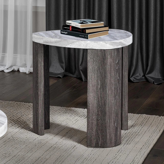 Levis Triangle End Table