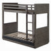 Estevon Twin-Twin Bunk Bed With Storage - Visions in Furniture (La Mirada, CA)