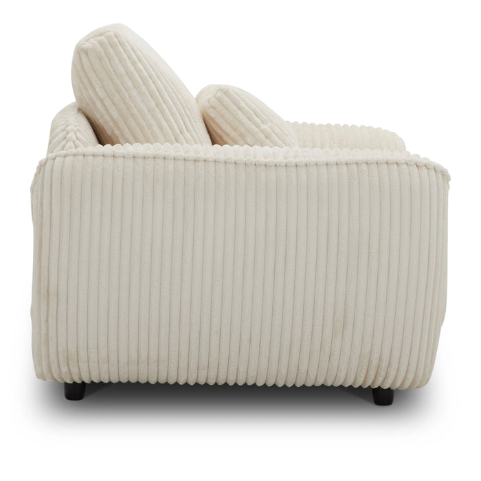 Parker Living Utopia - Mega Ivory Chair and A Half with Lumbar Pillow