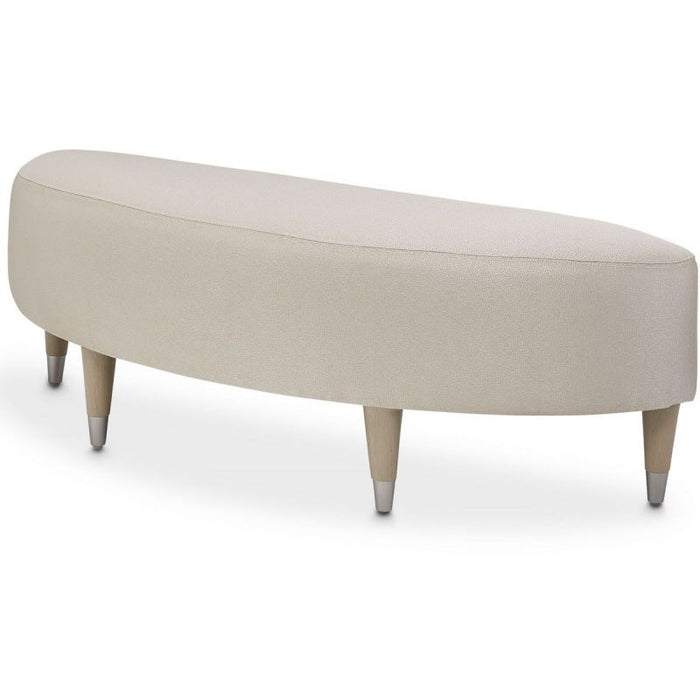 AICO Eclipse Bed Bench in Moonlight - Visions in Furniture (La Mirada, CA)