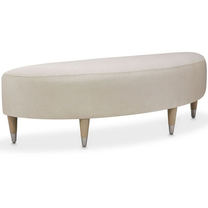 AICO Eclipse Bed Bench in Moonlight - Visions in Furniture (La Mirada, CA)