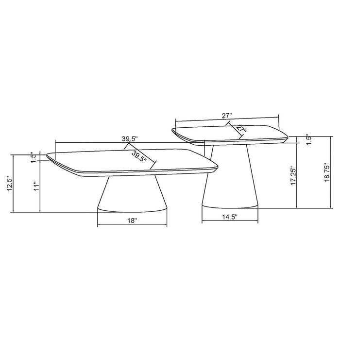 Eason Coffee Table Set