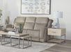 Parker Living Penfield - Frappe Zero Gravity Power Reclining Sofa with Heat Massage and Speaker P3