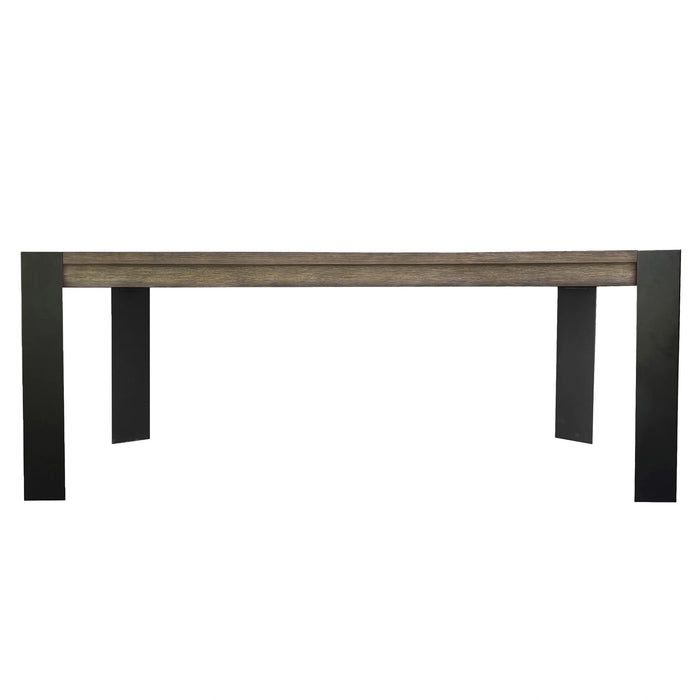 Parker House Cedar Fork - Dining 78 inch Rectangular Dining Table with 6 ladderback chairs