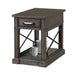 Parker House Sundance - Smokey Grey Cocktail Table with 2 Chairside Tables and Console Table with 3 Stools