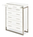 AICO Marquee Chest in Cloud White - Visions in Furniture (La Mirada, CA)