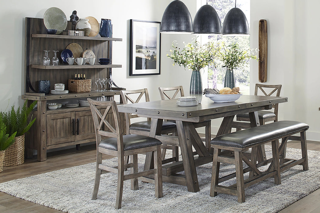 Parker House Lodge Dining Counter Height Extendable Dining Table