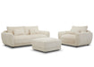 Parker Living Utopia - Mega Ivory 2 Seat Sofa with Lumbar Pillow
