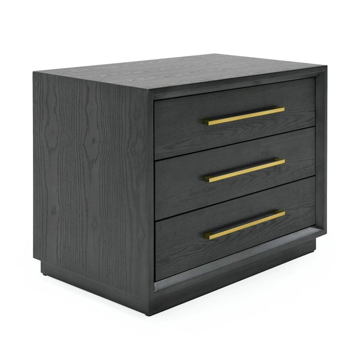 Manhattan- Contemporary Canopy Grey Bedroom Set