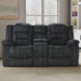 Parker Living Bolton - Misty Storm Manual Reclining Sofa Loveseat and Recliner