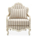 AICO Lavelle Bergere Wood Chair Birch in Classic Pearl - Visions in Furniture (La Mirada, CA)